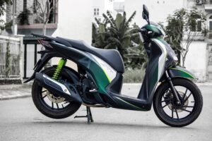 Honda SH phối màu độc cho dàn vỏ ở Sài Gòn