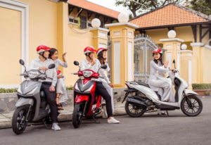 Xe máy 50cc cho học sinh nữ