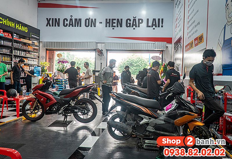 Bảo dưỡng xe máy Honda ở đâu tốt TPHCM