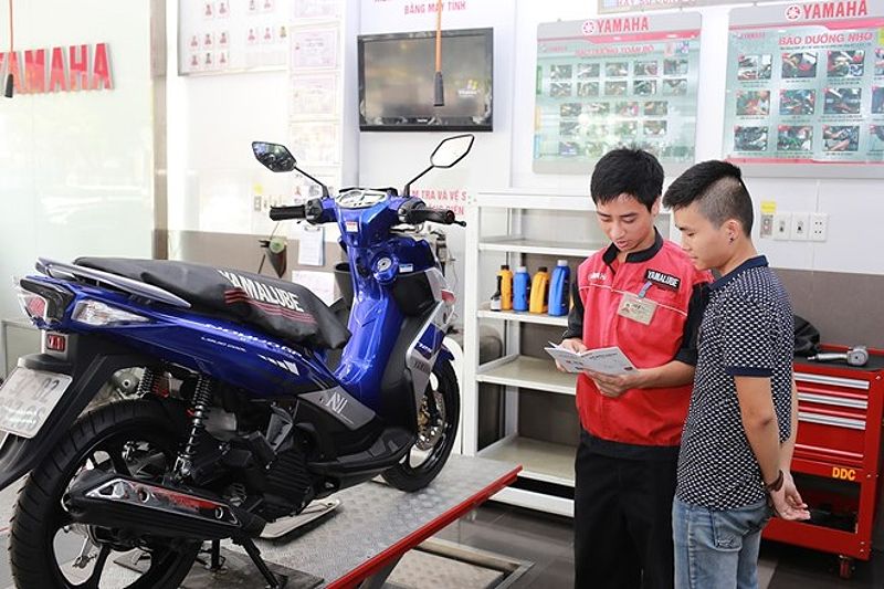 Bảo dưỡng xe máy ở đâu tốt