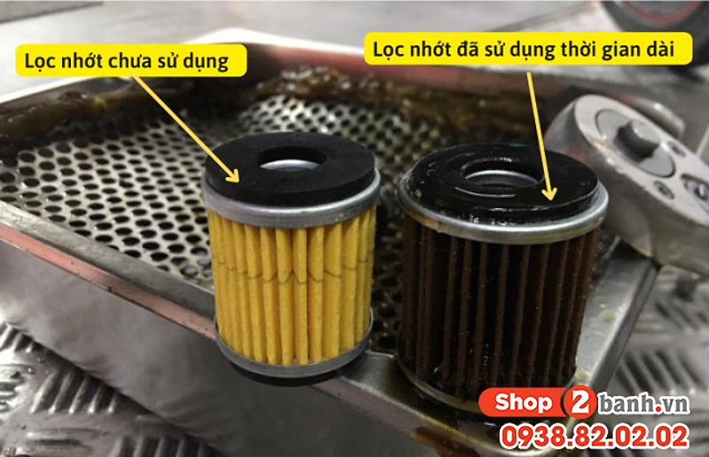 Các loại nhớt sử dụng cho xe Sirius