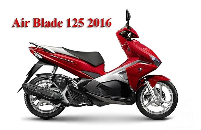 Doi xe air blade nam 2016