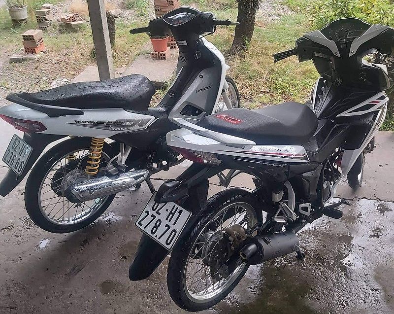 Honda Winner 150 2018 màu đen trắng