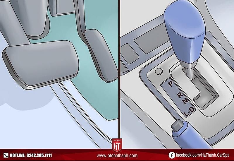 Hướng dẫn cách khởi động xe số tự động