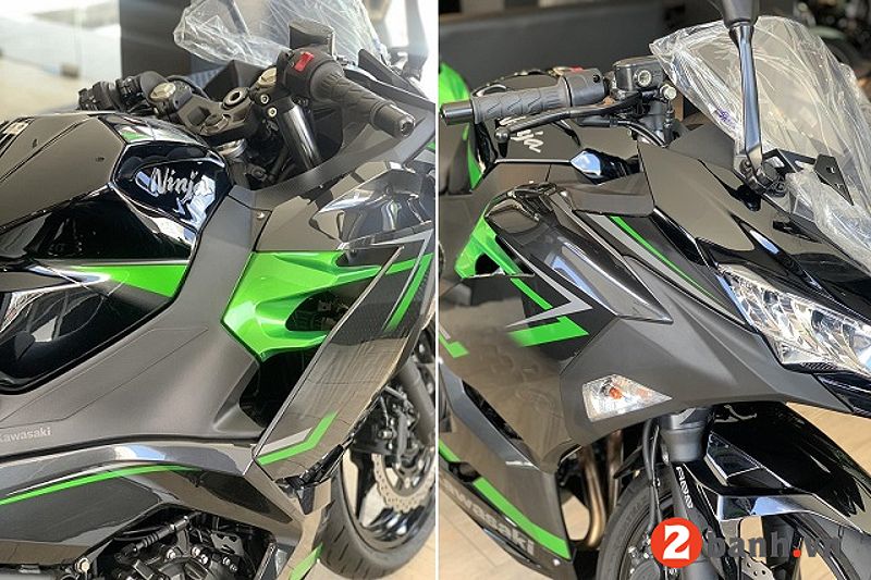 Kawasaki Ninja 400 ABS 2024 - bảng đồng hồ thông minh