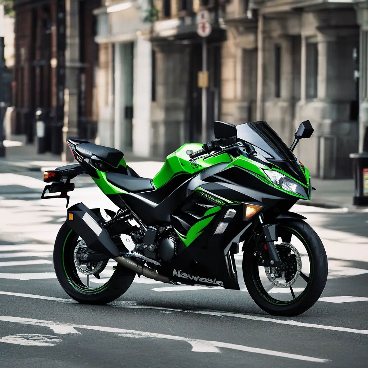 Kawasaki Ninja 400 trên đường phố