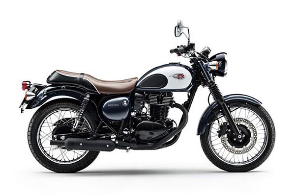 Kawasaki W250 SE 2019 xanh trắng