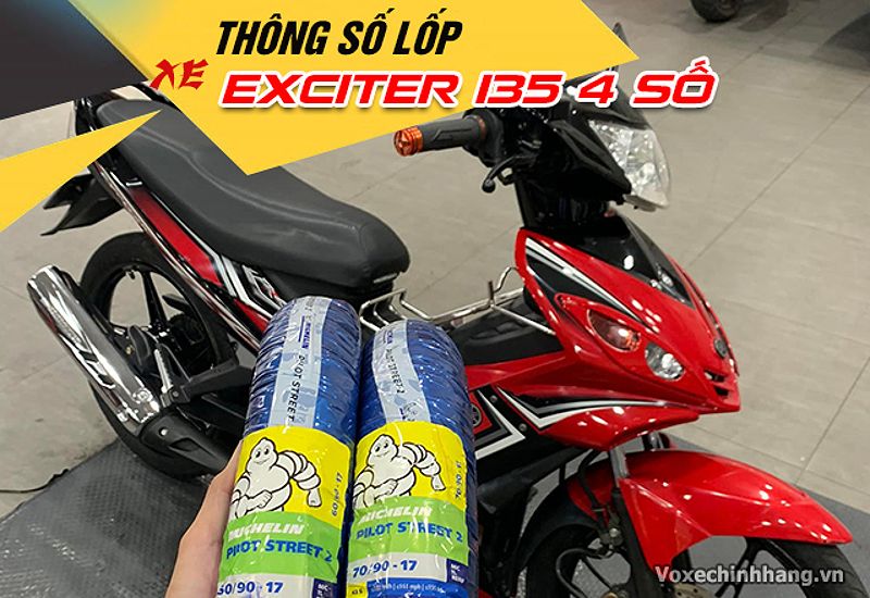 Lốp xe Exciter 135