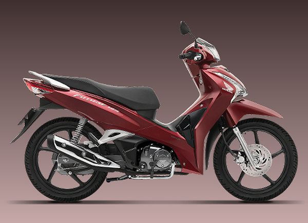 Mẫu Honda Future vành đúc màu đỏ đen