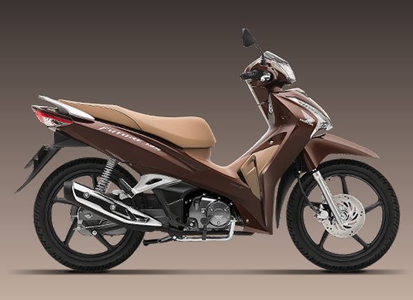 Mẫu Honda Future vành đúc màu nâu vàng đồng