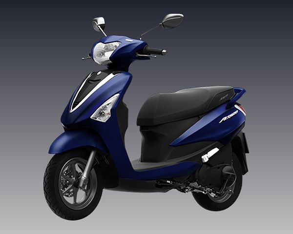 Mẫu Yamaha Acruzo màu xanh