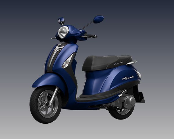 Mẫu Yamaha Grande màu xanh đậm