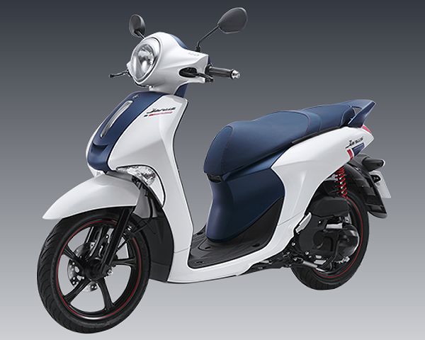 Mẫu Yamaha Janus màu trắng xanh