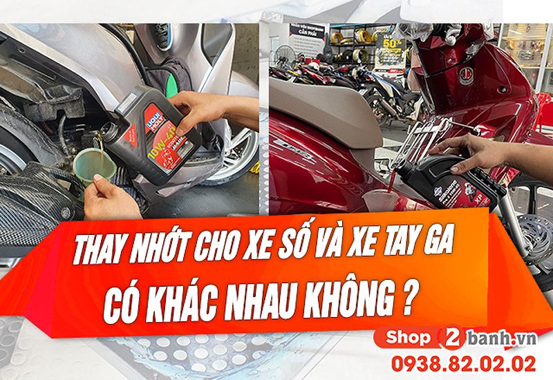 Nhớt xe số