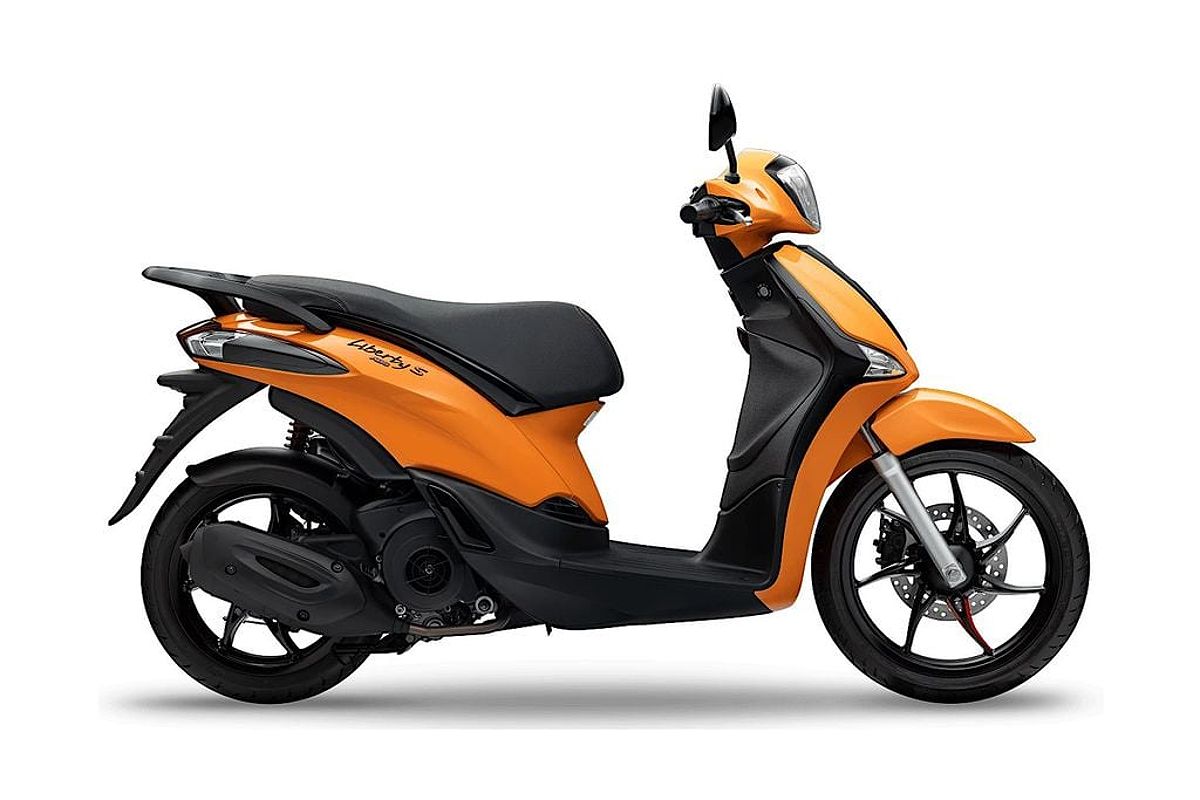 Piaggio Liberty S 125 màu Cam - Orange Taormina