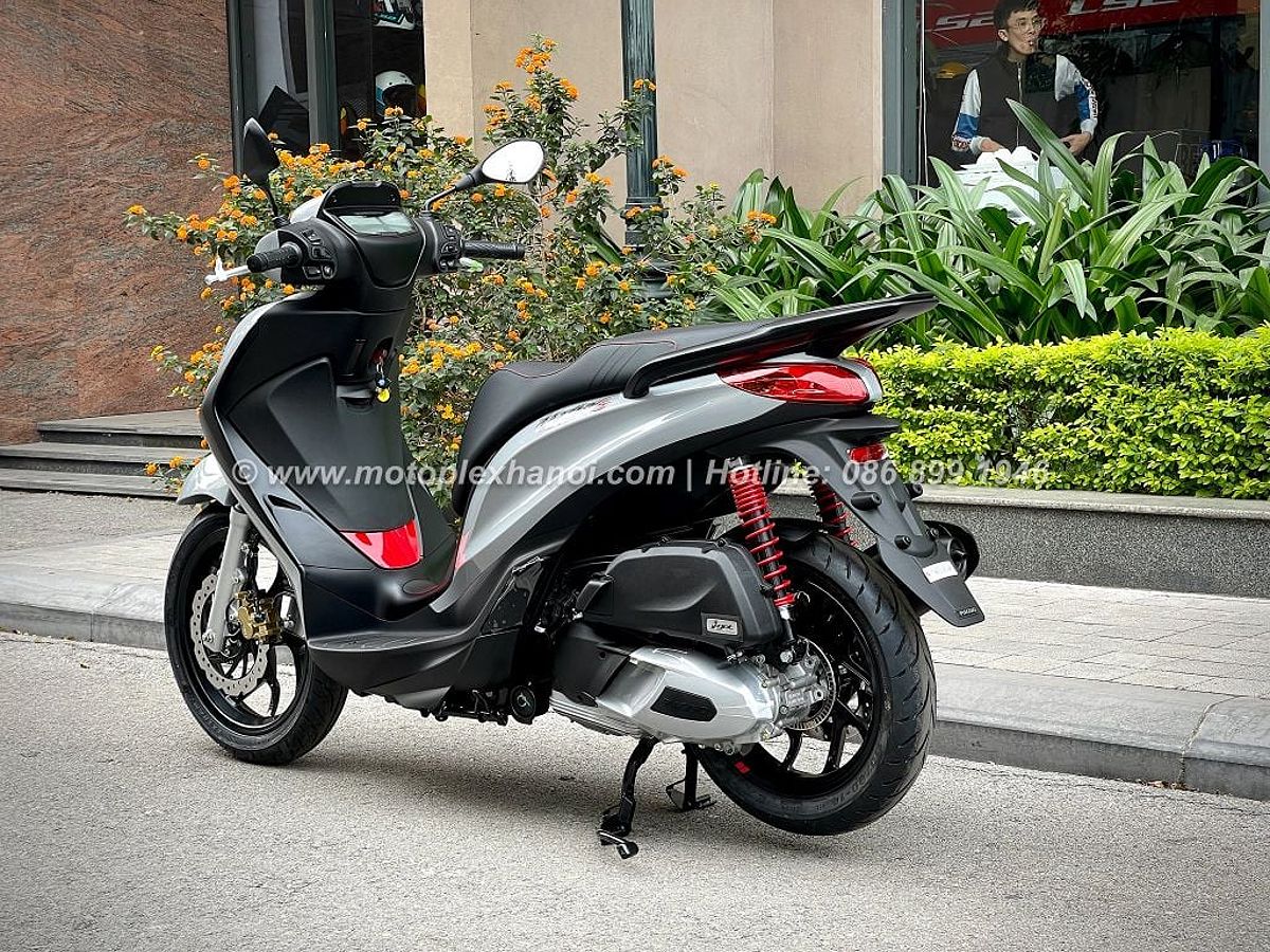 Piaggio Medley 2024 sử dụng động cơ I-Get vận hành êm ái, tiết kiệm nhiên liệu 2,2 lít/100km