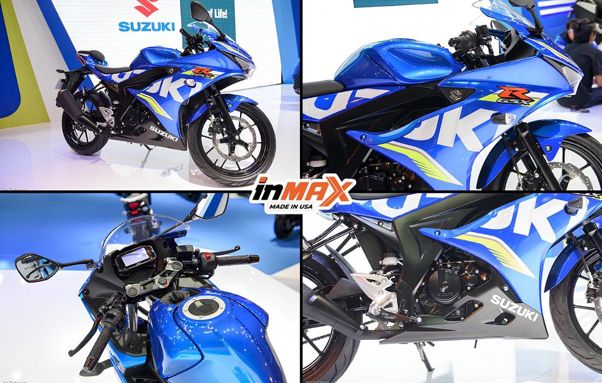 Suzuki GSX R150 gây ấn tượng bởi thiết kế đậm chất thể thao