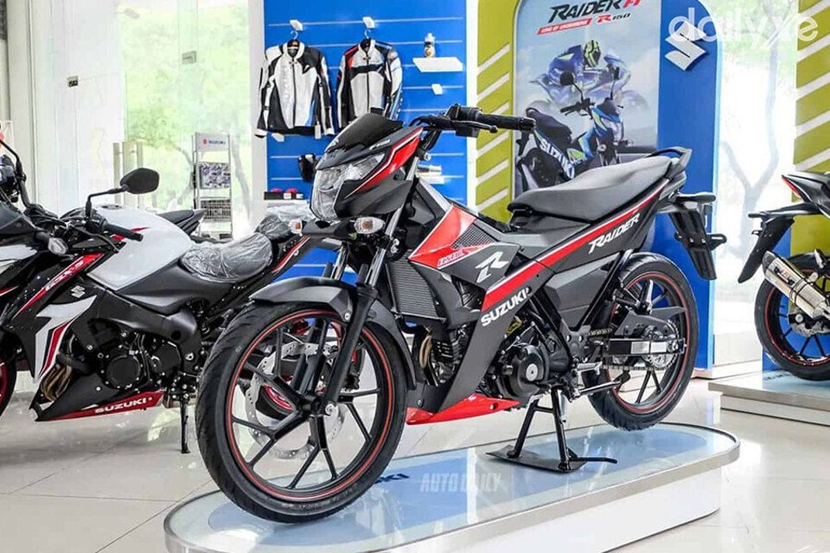 Suzuki Raider R150 là mẫu xe côn tay dưới 60 triệu rất phù hợp