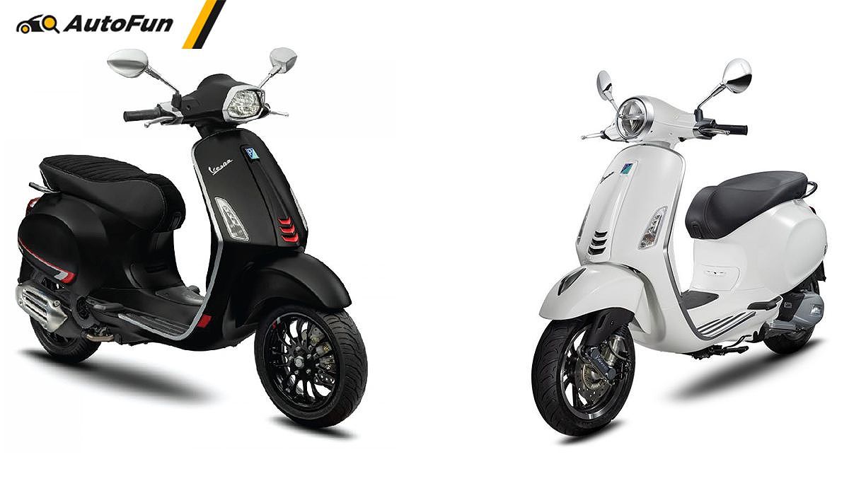 Thiết kế mạnh mẽ của Vespa Sprint