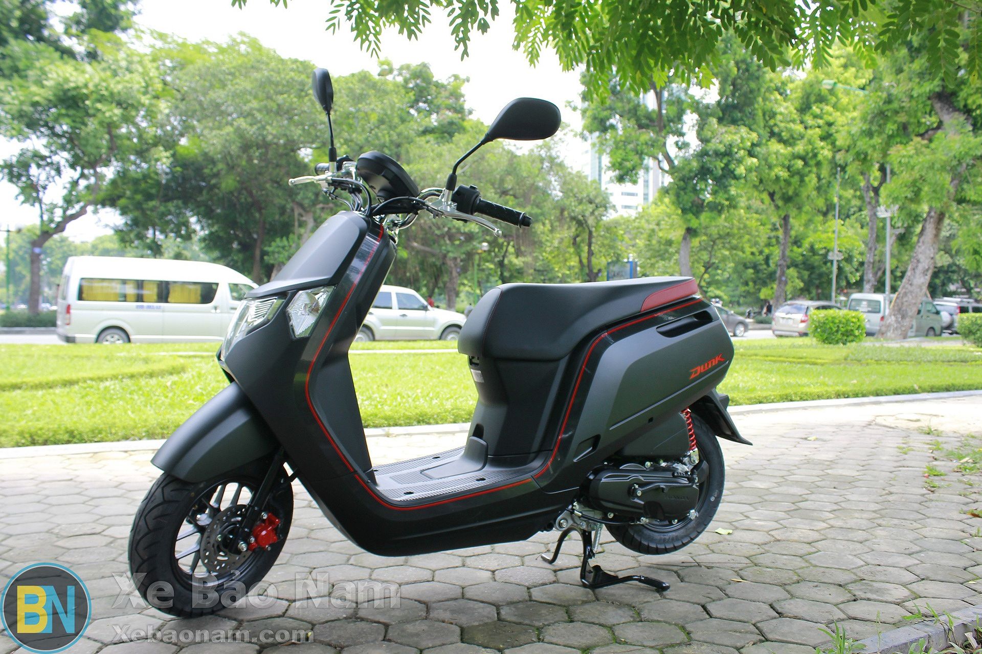 Thiết kế nhỏ gọn của Honda Dunk 50cc