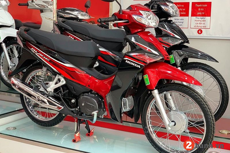 Thiết kế phiên bản Tiêu chuẩn Honda Blade 2024