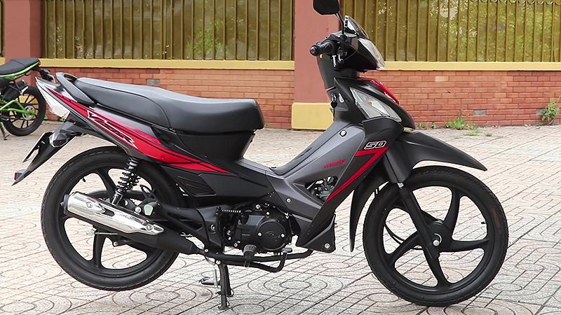 Tổng thể xe máy kymco visar 50cc