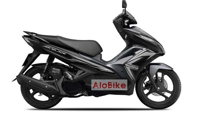 Xe AirBlade 2015 đen nhám