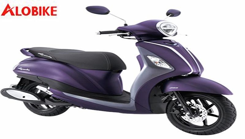 Xe Yamaha Grande 2018 màu tím than