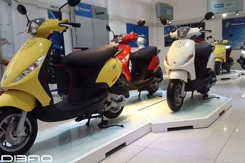 Xe Zip có thiết kế nhỏ gọn nhẹ và màu sắc bắt mắt