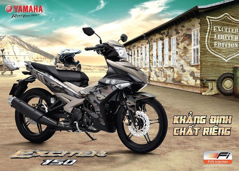 Yamaha Exciter 150 Camo mới